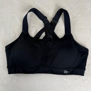 Yvette Power Adjustable Criss Cross Padded Running Bra Size M High Support Comfy